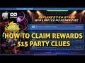 HOW TO CLAIM REWARDS 515 PARTY CLUES MOBILE LEGENDS
