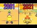 Mario Kart Series - All GBA Cheep-Cheep Island Tracks (2001 - 2021)