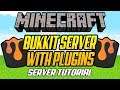 Minecraft How To Make A Bukkit Server With Plugins 1.14.4 CraftBukkit Tutorial