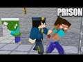 Monster School : HEROBRINE IN PRISON CHALLENGE - Minecraft Animation