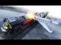 Plane Crashes Into Train | Teardown