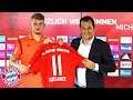 Presentation of Michaël Cuisance w/ Hasan Salihamidžic | FC Bayern Press Conference