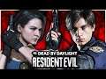 ADEPT LEON & ADEPT JILL CHALLENGE! (Crazy Rounds) | DBD Resident Evil DLC