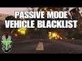 GTA ONLINE: PASSIVE MODE VEHICLE BLACKLIST
