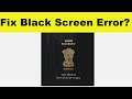 How to Fix mPassport Seva App Black Screen Error Problem in Android & Ios | 100% Solution