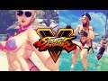 Street Fighter V Menat vs Lucia Bikini Police, Swap Mod Lethal Force Lucia by BrutalAce