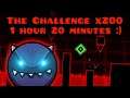 THE CHALLENGE X200 - Geometry dash level requests