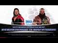WWE 2K20 Braun Strowman VS Shinsuke Nakamura 1 VS 1 Match WWE Universal Title