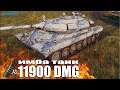 ДВЕ ОТМЕТКИ и 12К УРОНА 😎 World of Tanks Vz 55 лучший бой