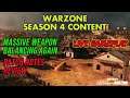 Call Of Duty Warzone New Season 4 Live | Patch Notes Review | Huge Weapon Balance & Barrel Changes