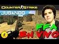 Counter Strike 1.6 Con Seguidores y 3 VS. 3 Con LAG y FROZI - Tributo A Inspiracion Kasandra