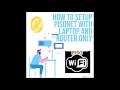 How to setup a Piso wifi business with laptop and router only