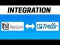 How to Integrate Notion with Trello