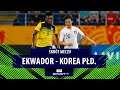 Mistrzostwa świata U20, półfinał: Ekwador – Korea Płd. (skrót meczu)