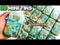 Opening 20 Pokemon Celebrations Mini Tins! (60 Booster Packs)