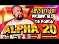 PRIMERA HORDA DEL *ALPHA 20* #9 - [7 DAYS TO DIE a20 ] - GAMEPLAY ESPAÑOL