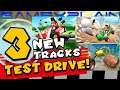 We Try the 3 NEW DLC Tracks in Mario Kart Live (Slick Circuit, Barrel Temple & Fossil Fields!)