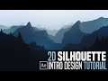 After Effects Tutorial  2D Silhouette Landscape Intro