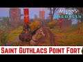 ASSASSINS CREED VALHALLA Gameplay - Saint Guthlacs Point Fort | Saint Guthlacs Point Location