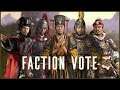 FACTION VOTE - Total War: Three Kingdoms!