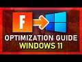 Fortnite - Complete FPS Optimization Guide on Windows 11