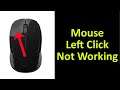 How To Fix Mouse Left Click Not Working Issue Windows 11