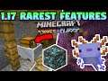 Minecraft 1.17 Searching For The Rarest Features!!! (Caves & Cliffs Part 1)