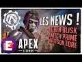 NEWS APEX : KUBEN BLISK SKIN TWITCH PRIME WATTSON LORE| Apex Legends FR