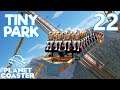 Planet Coaster TINY PARK - Part 22 - FLOORLESS COASTER