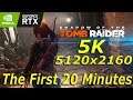 Shadow Of The Tomb Raider - 5K 5160x2160 60fps - RTX2080ti - The First 20 Minutes
