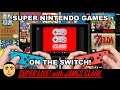 Super Nintendo Games on Nintendo Switch! | Super Live! with James Clark