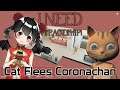 I Need A Spaceship - Cat Flees Coronachan