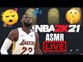 LIVE ASMR Gaming Relaxing NBA 2K21 & NBA Playoff Discussion! (Whispered + Controller Sounds)