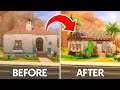 Renovating a Starter Home from Base Game // Sims 4 Speed Build