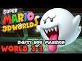 Super Mario 3D World - Shifty Boo Mansion (World 3-3) | MarioGamers