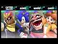Super Smash Bros Ultimate Amiibo Fights   Request #6827 Falcon vs Sonic vs Wario vs Daisy
