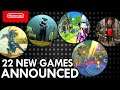 22 NEW GAMES ANNOUNCE Nintendo Switch Gameplay Trailer Week 1 August 2021 Nintendo Switch OLED NEWS