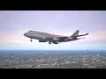 AIRFRANCE 747-400 lands at Koeln-Bonn [X-Plane 11]