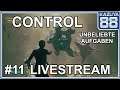 Control - Unbeliebte Aufgaben - 11 - PS5 [Livestream] - DEU/GER