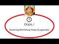 Fix Cookie Run Apps Oops Something Went Wrong Error Please Try Again Later Problem Solved