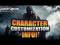 Ghost Recon Breakpoint - Character Customization Info! No Backpacks, Gear, Figures, and MORE!