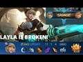 Layla is BROKEN! | Layla Best Build and Emblem 2021 | Layla Gameplay Mobile Legends 2021