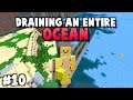 Mega Project: Draining A Whole Minecraft Ocean... Hour 20