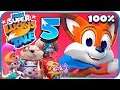 New Super Lucky's Tale Walkthrough Part 5 (Switch, PS4) 100% World 5: HauntingHam