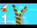 Slice It All - All Levels Gameplay Walkthrough Part 1 (IOS/Android)
