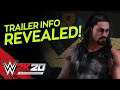 WWE 2K20: Trailer Info Revealed, Reigns, Hogan, Bret Hart & More! (WWE 2K20 News)