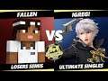 4o4 Smash Night 27 Losers Semis - iGreg! (Robin) Vs. Fallen (Steve) SSBU Ultimate Tournament