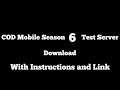 CoDM Season 6 2021 Test Server Download with Tutorial and Link
