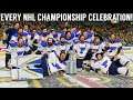 Every EA Sports NHL Stanley Cup Finals Championship Celebration! (NHL Hockey - NHL 19)