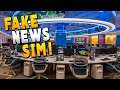 Fake News Simulator Control the TV -- Not For Broadcast Gameplay Demo